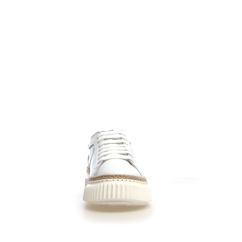 Sneakers Lipari White-Brown - VOILE BLANCHE - Bayres