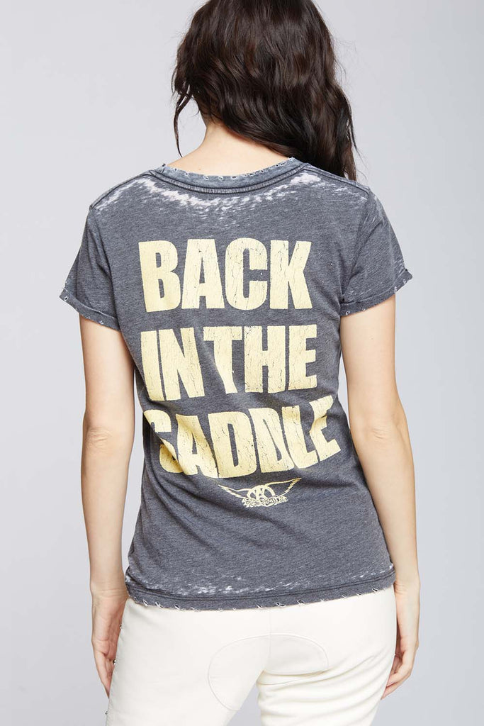 Camiseta Manga Corta AEROSMITH "Back In The Saddle" - Bayres