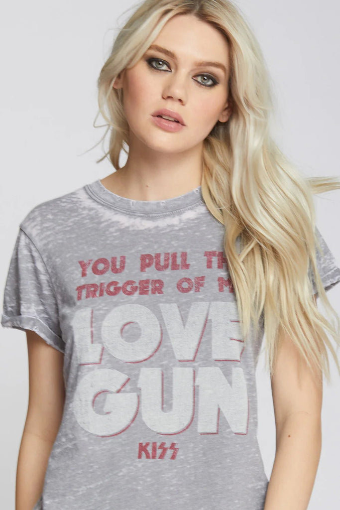 Camiseta Manga Corta KISS "LOVE GUN" - Bayres